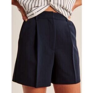 Abercrombie Navy Trouser Shorts M
